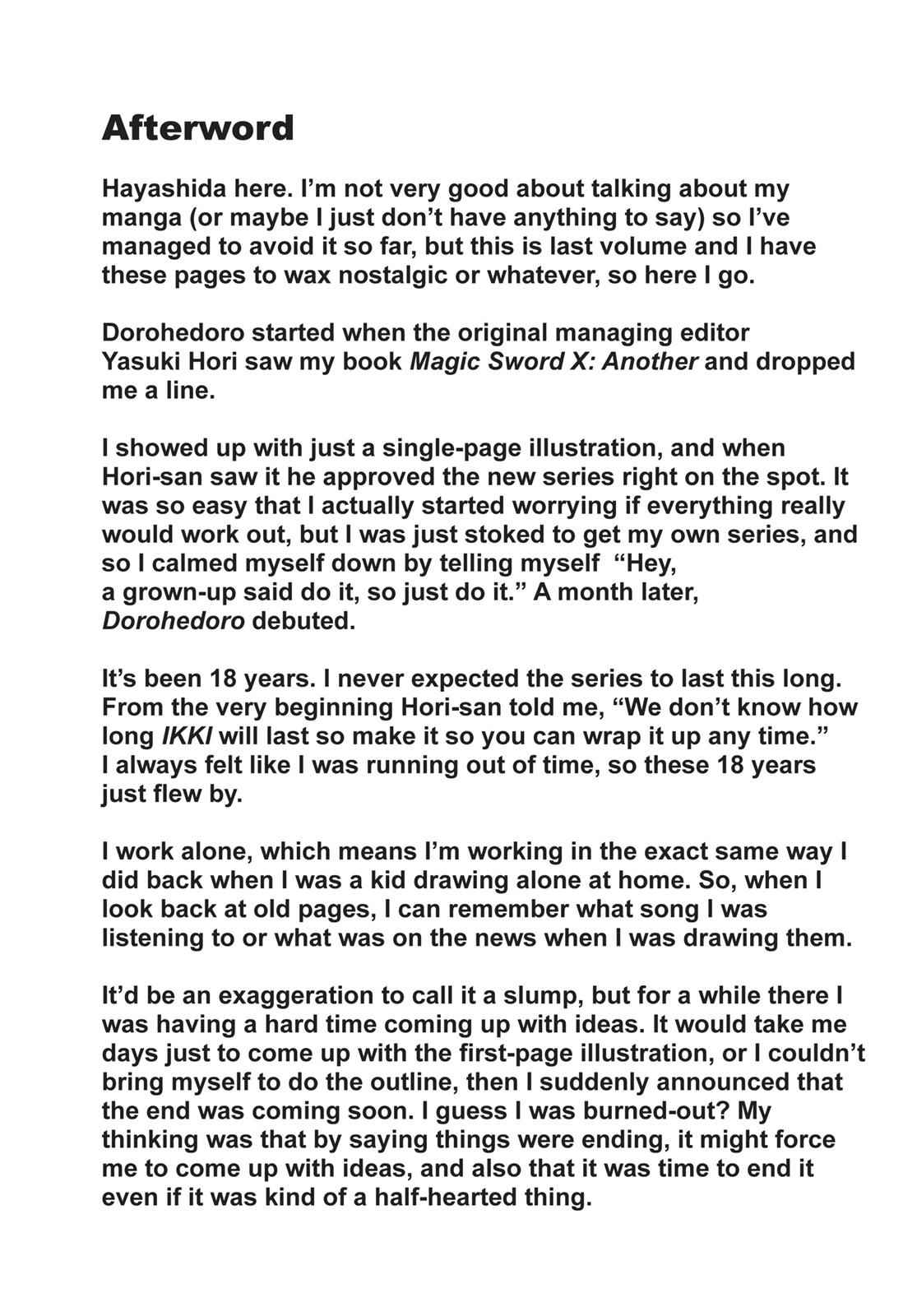 Dorohedoro Chap 167 - Next Chap 168