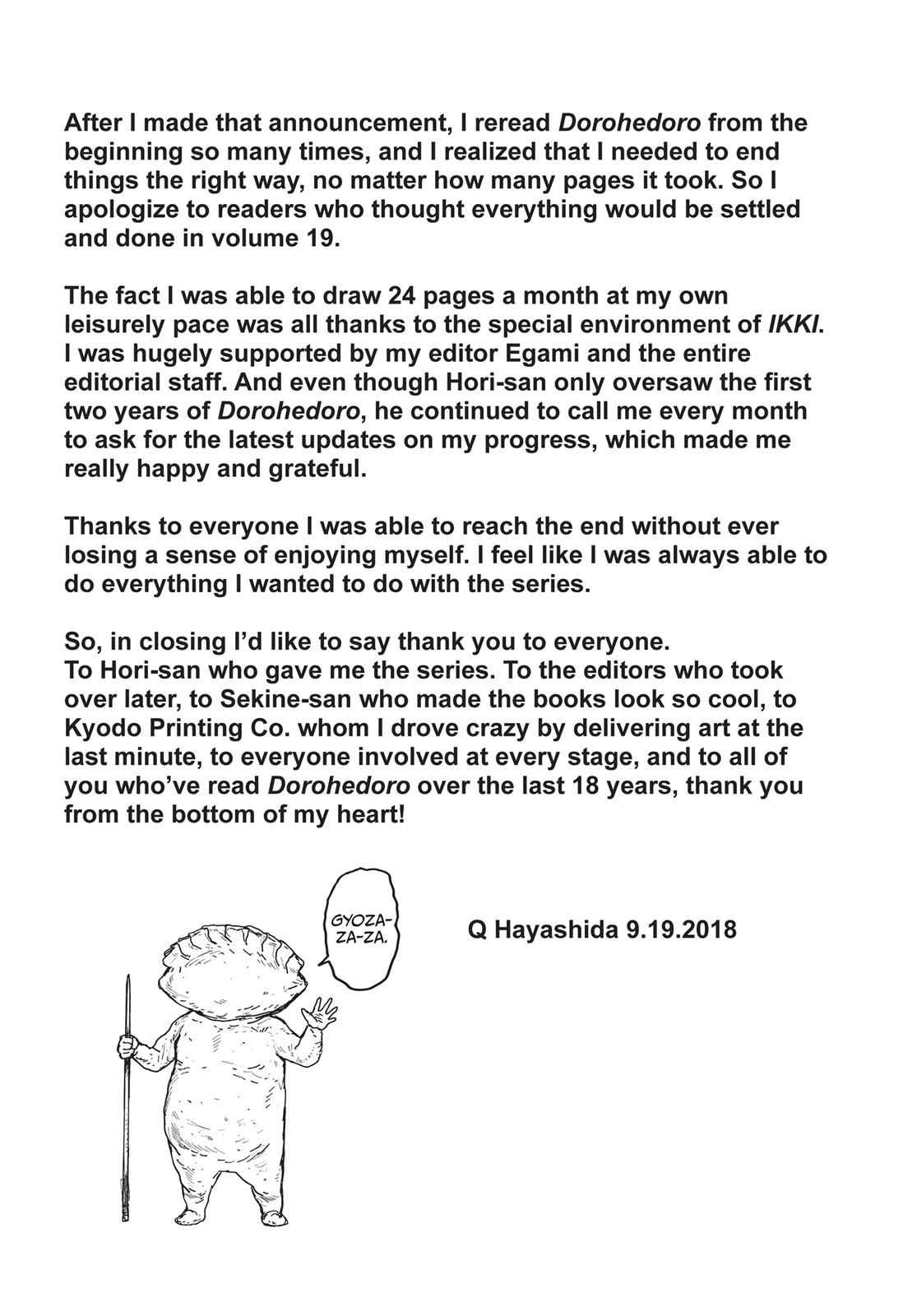 Dorohedoro Chap 167 - Next Chap 168