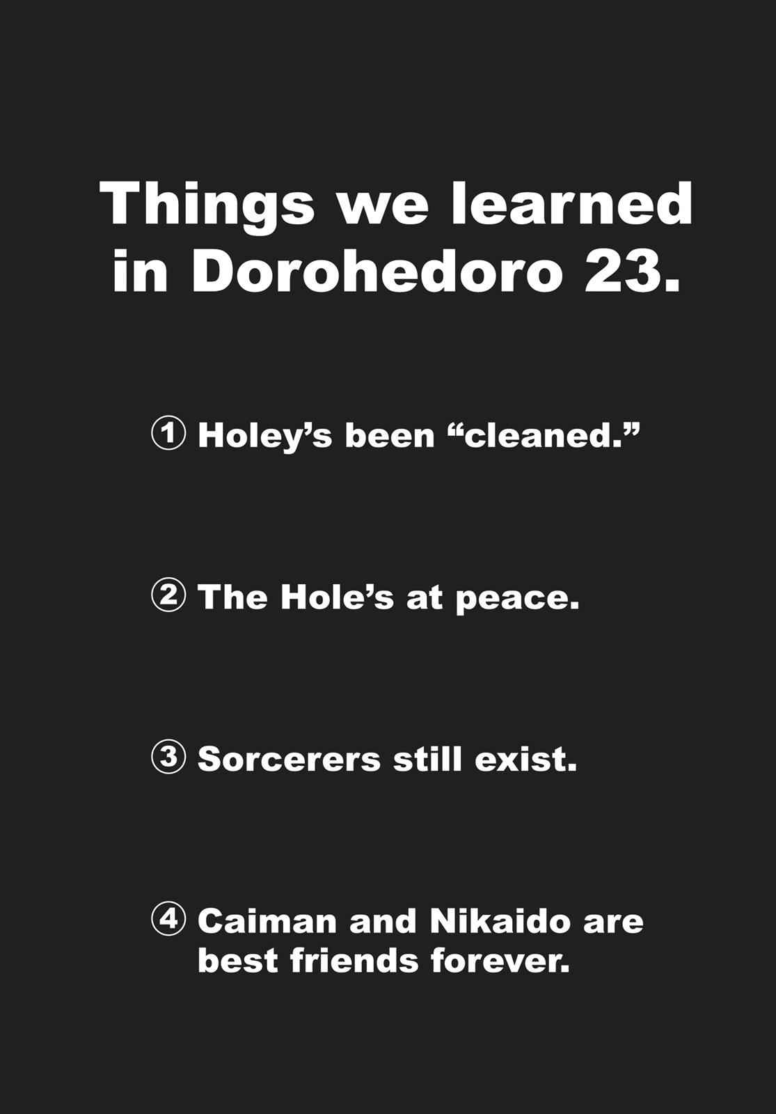 Dorohedoro Chap 167 - Next Chap 168