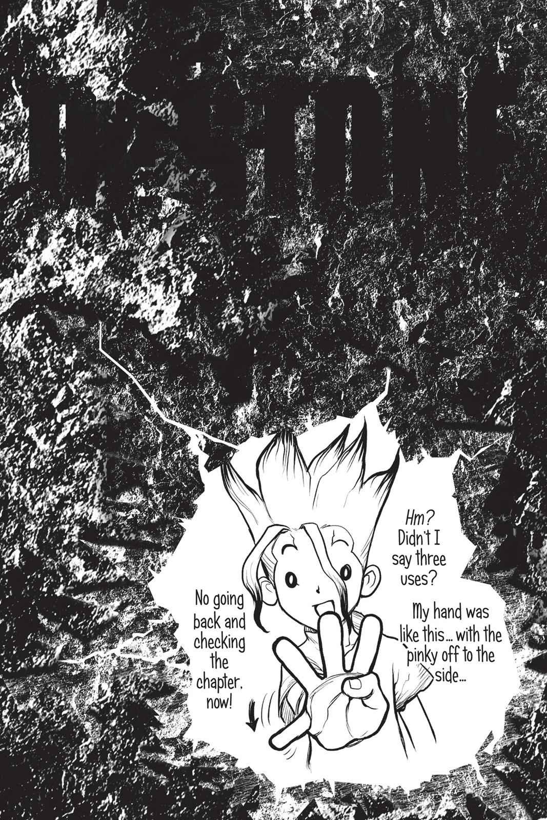 Dr. Stone Chap 4 - Next Chap 5