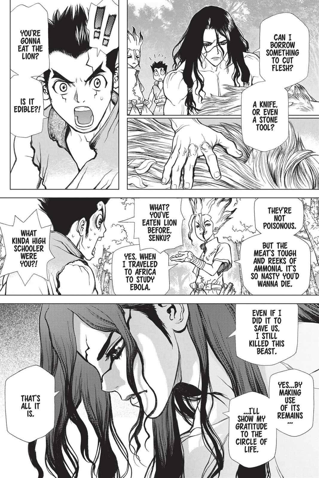 Dr. Stone Chap 4 - Next Chap 5