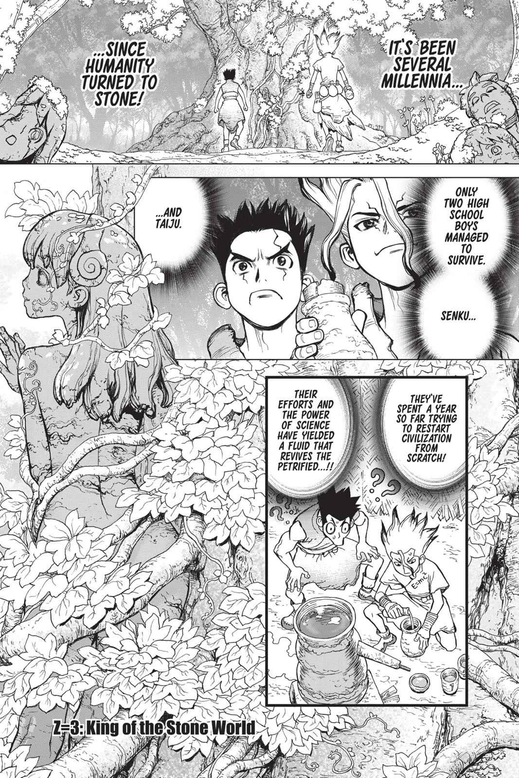 Dr. Stone Chap 3 - Next Chap 4