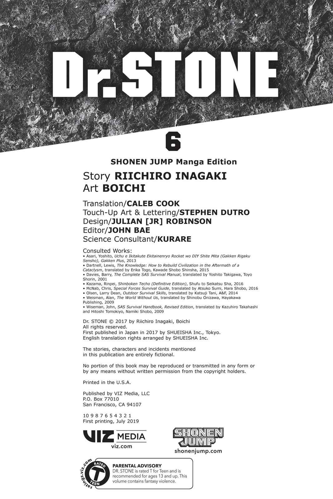 Dr. Stone Chap 44 - Next Chap 45