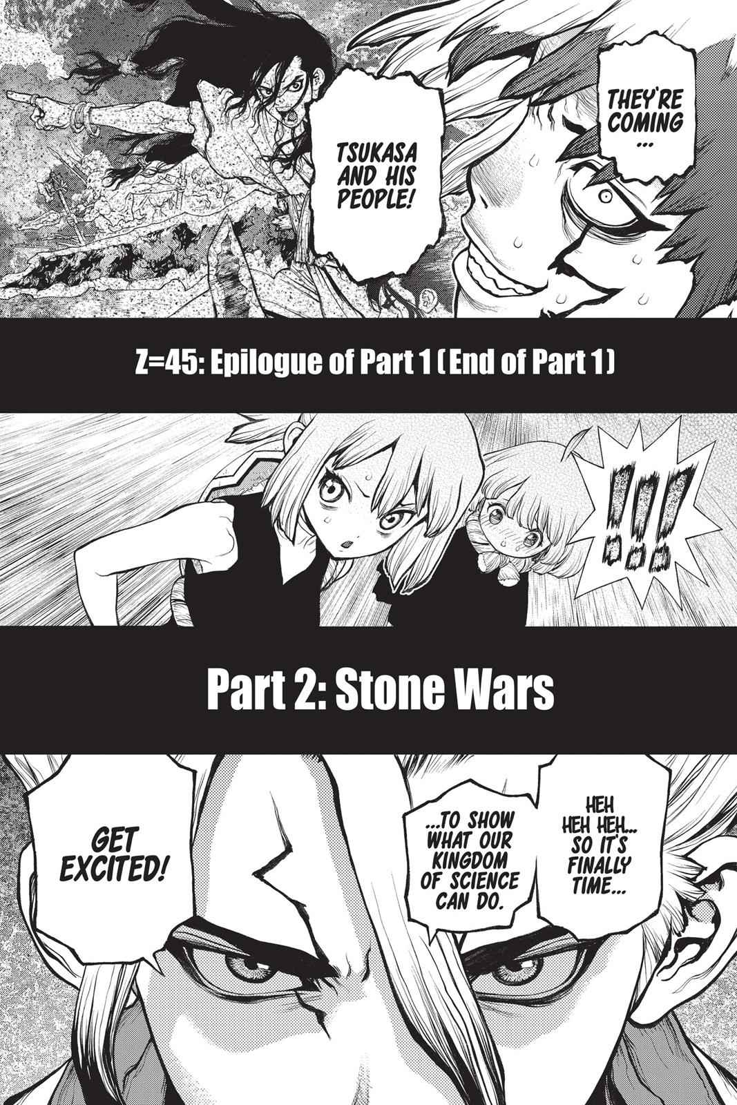 Dr. Stone Chap 45 - Next Chap 46