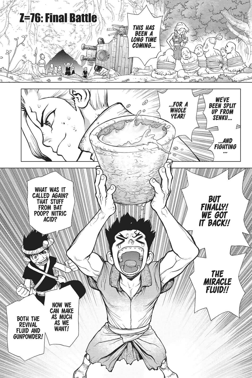 Dr. Stone Chap 76 - Next Chap 77