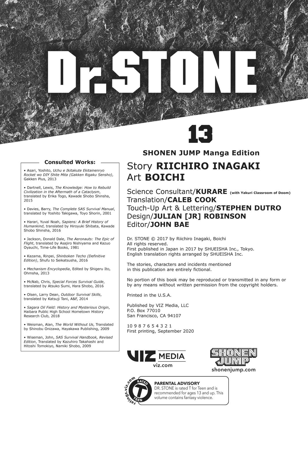 Dr. Stone Chap 107 - Next Chap 108