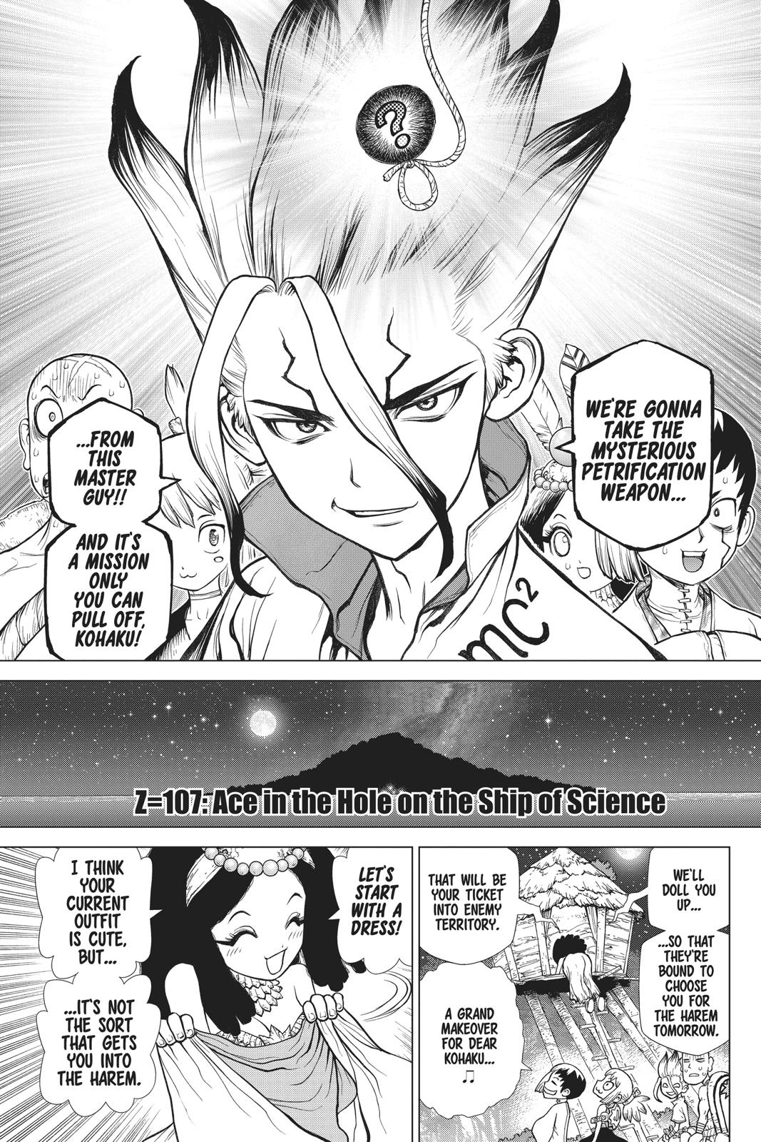 Dr. Stone Chap 107 - Next Chap 108