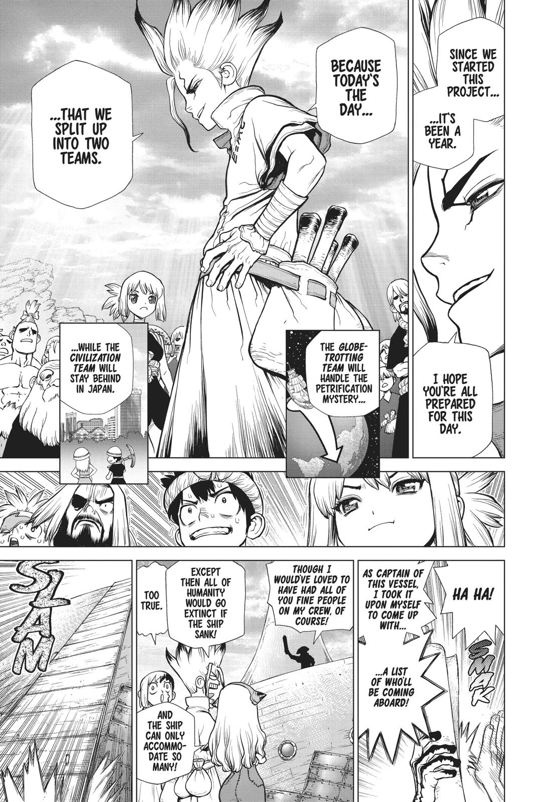 Dr. Stone Chap 100 - Next Chap 101