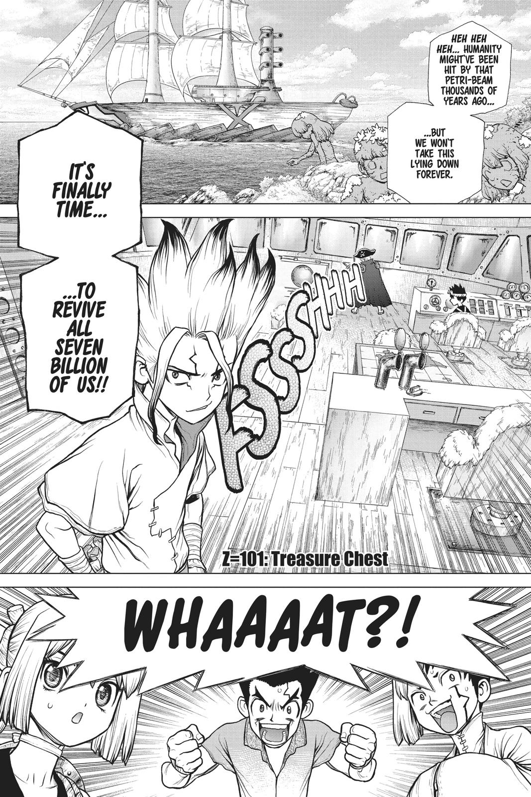 Dr. Stone Chap 101 - Next Chap 102