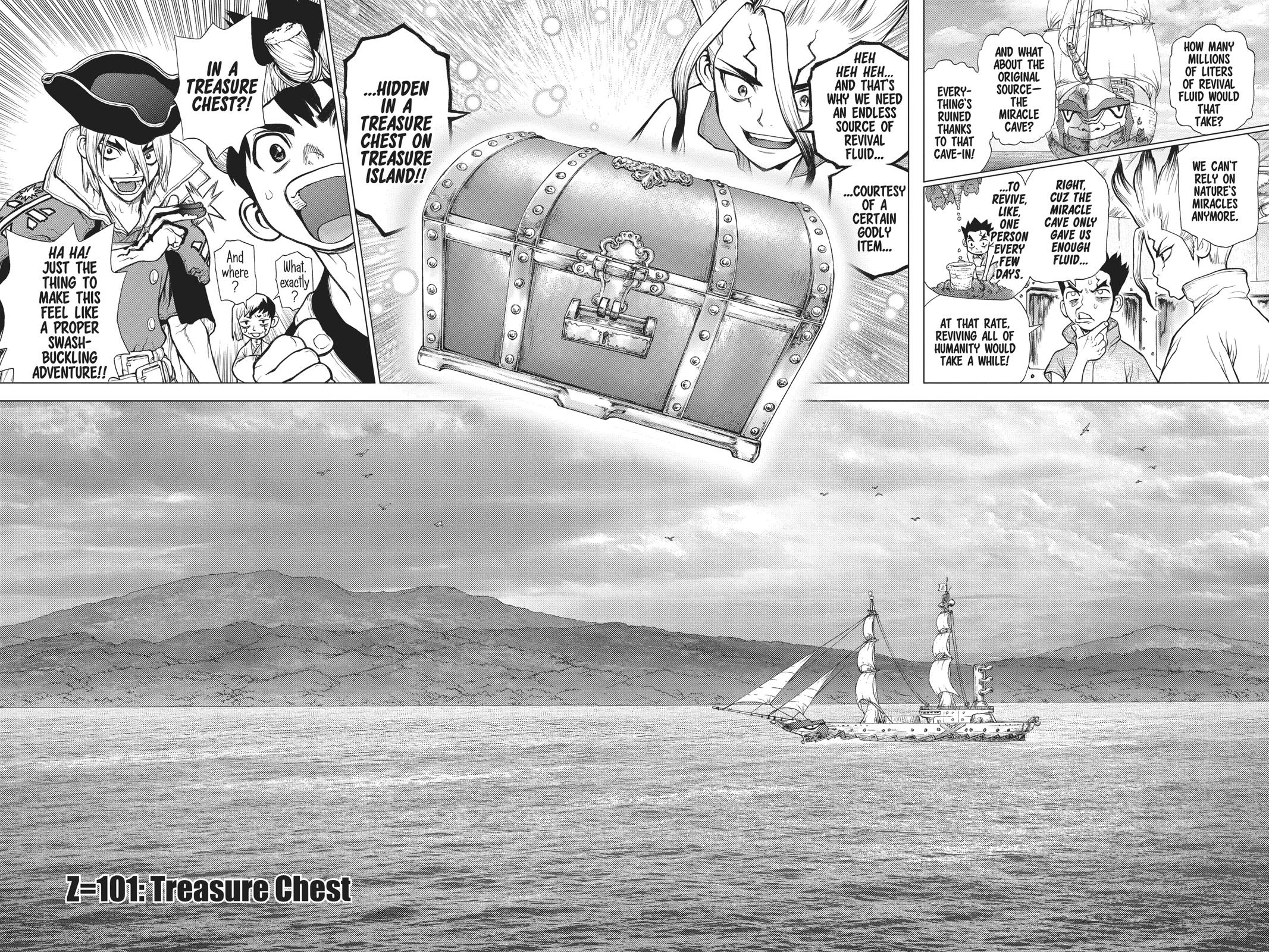 Dr. Stone Chap 101 - Next Chap 102