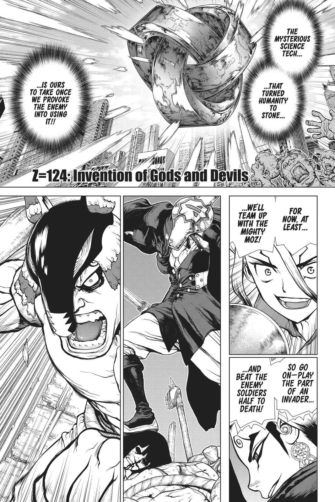 Dr. Stone Chap 124 - Next Chap 125