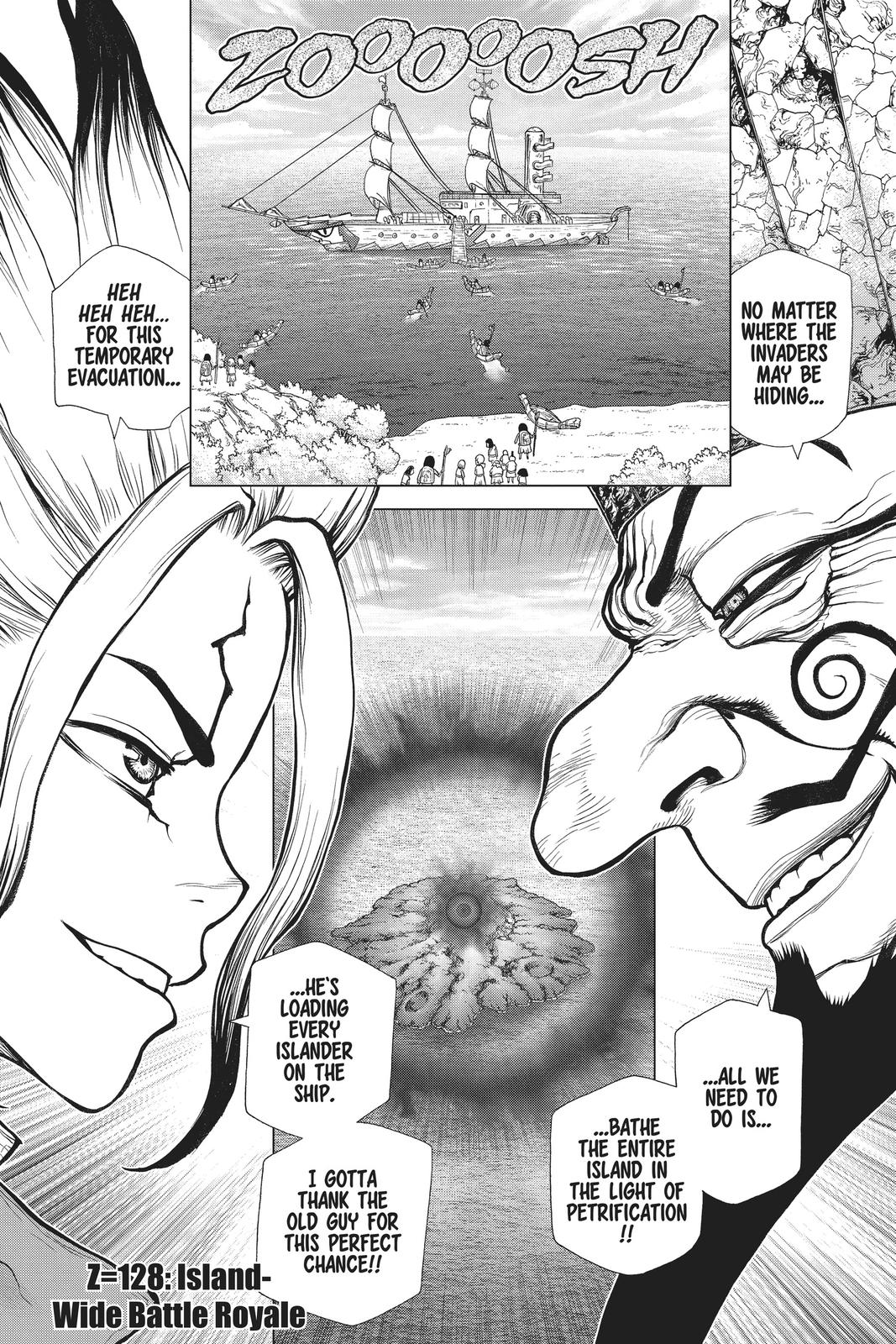 Dr. Stone Chap 128 - Next Chap 129
