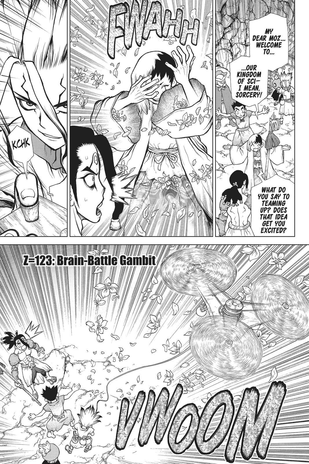 Dr. Stone Chap 123 - Next Chap 124