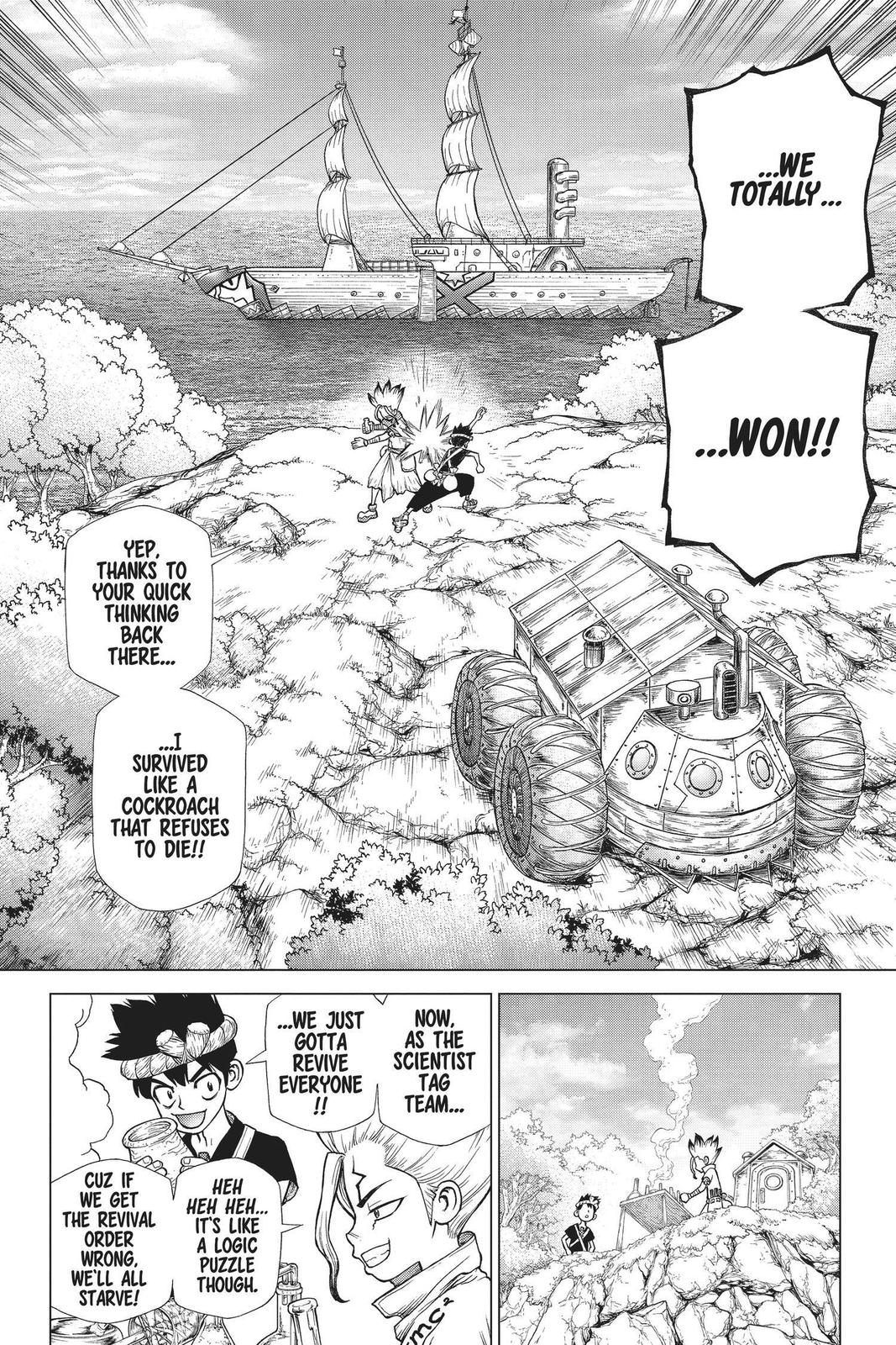 Dr. Stone Chap 138 - Next Chap 139