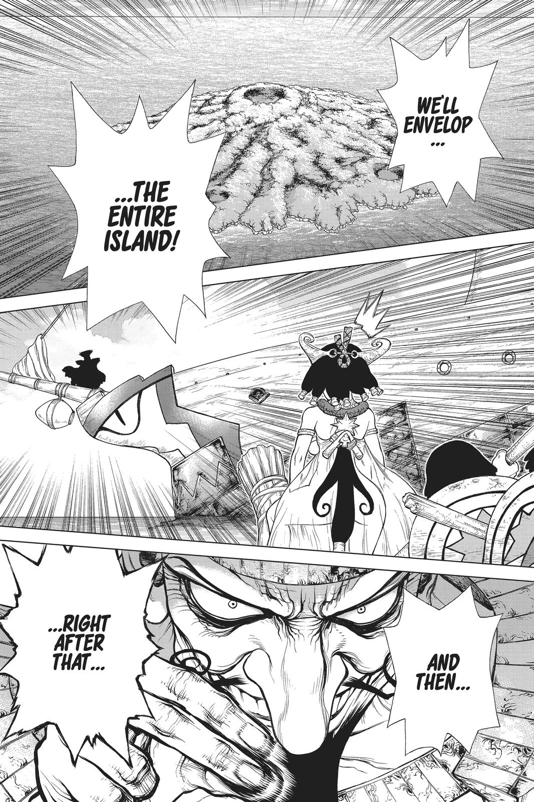 Dr. Stone Chap 130 - Next Chap 131
