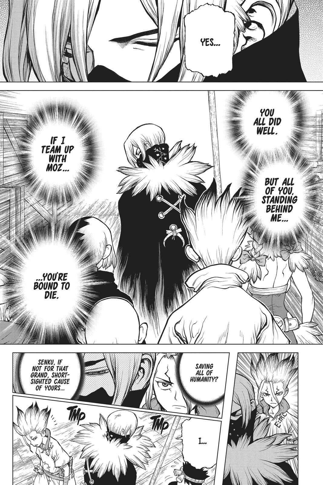 Dr. Stone Chap 130 - Next Chap 131