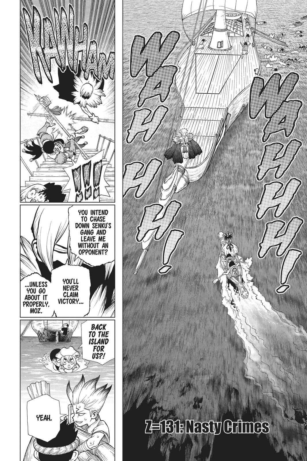 Dr. Stone Chap 131 - Next Chap 132