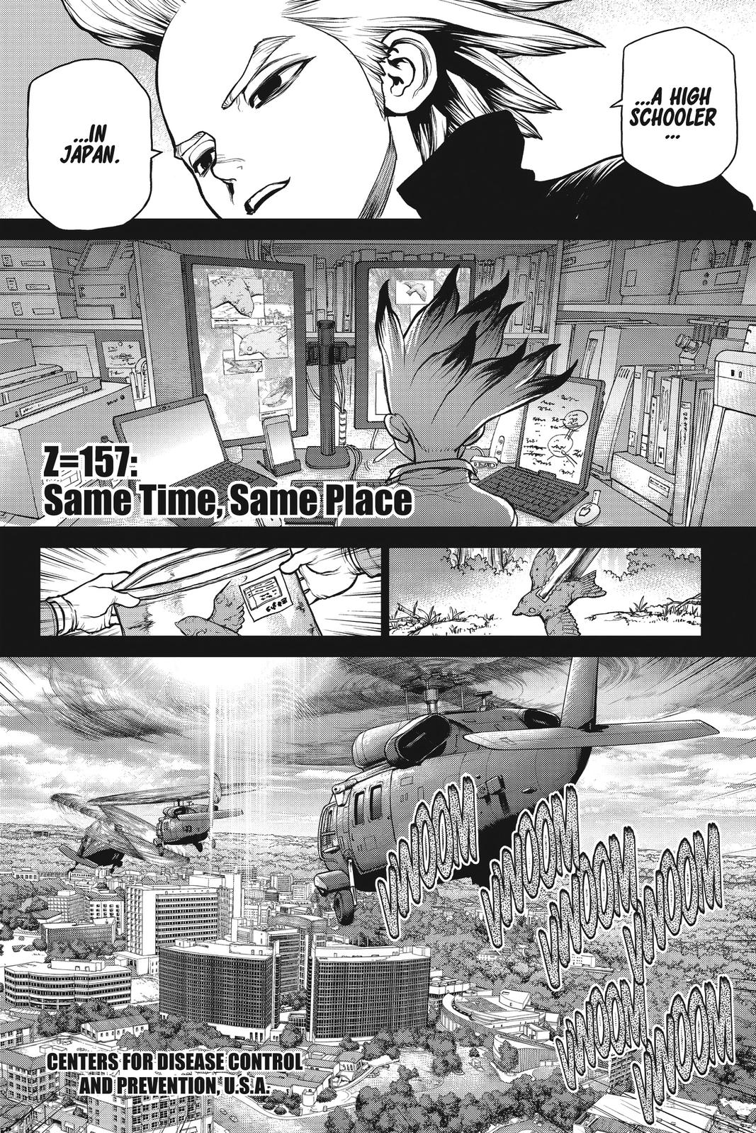 Dr. Stone Chap 157 - Next Chap 158