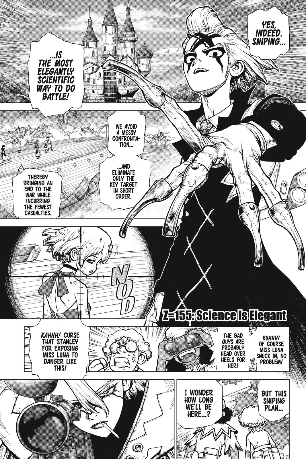 Dr. Stone Chap 155 - Next Chap 156