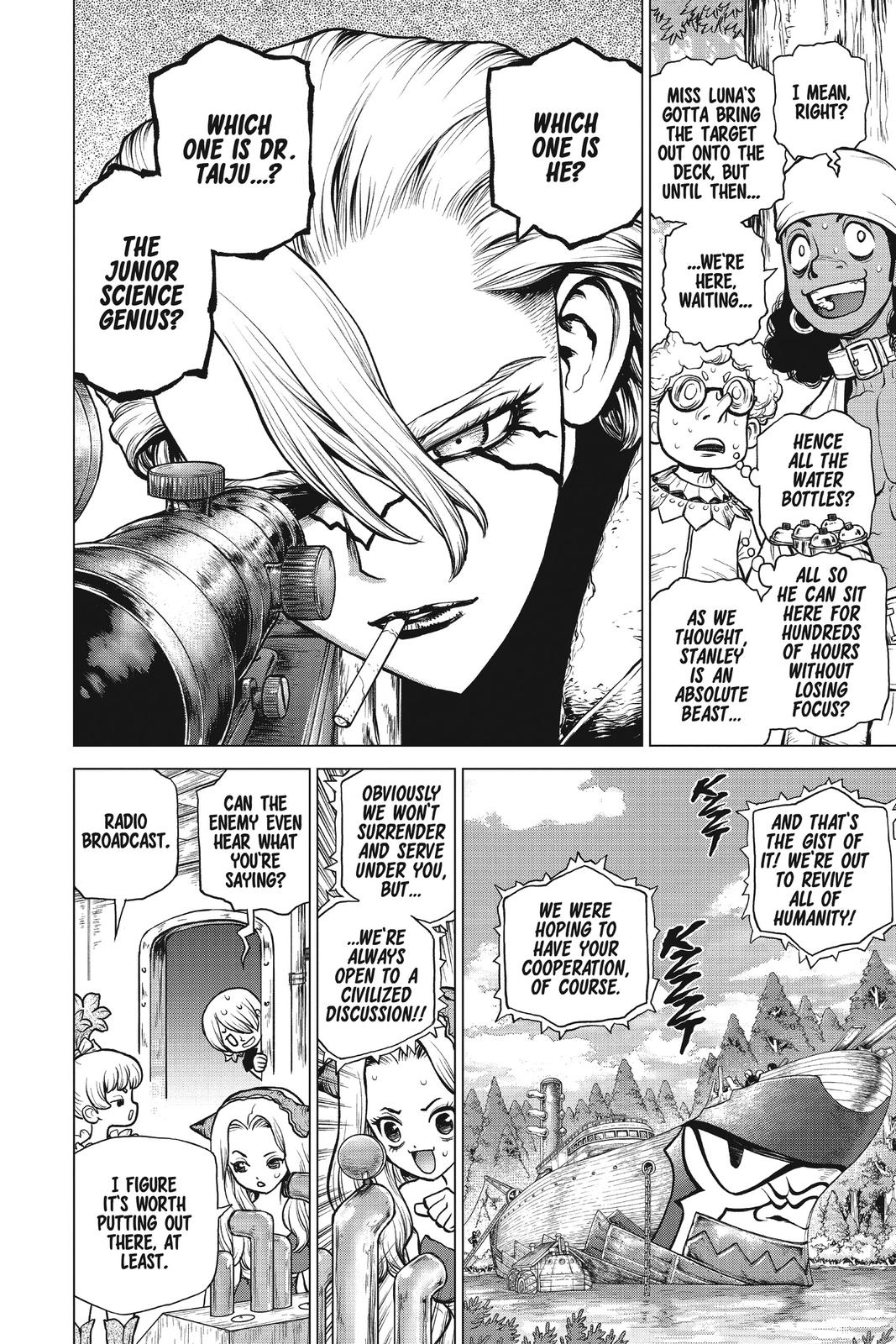 Dr. Stone Chap 155 - Next Chap 156