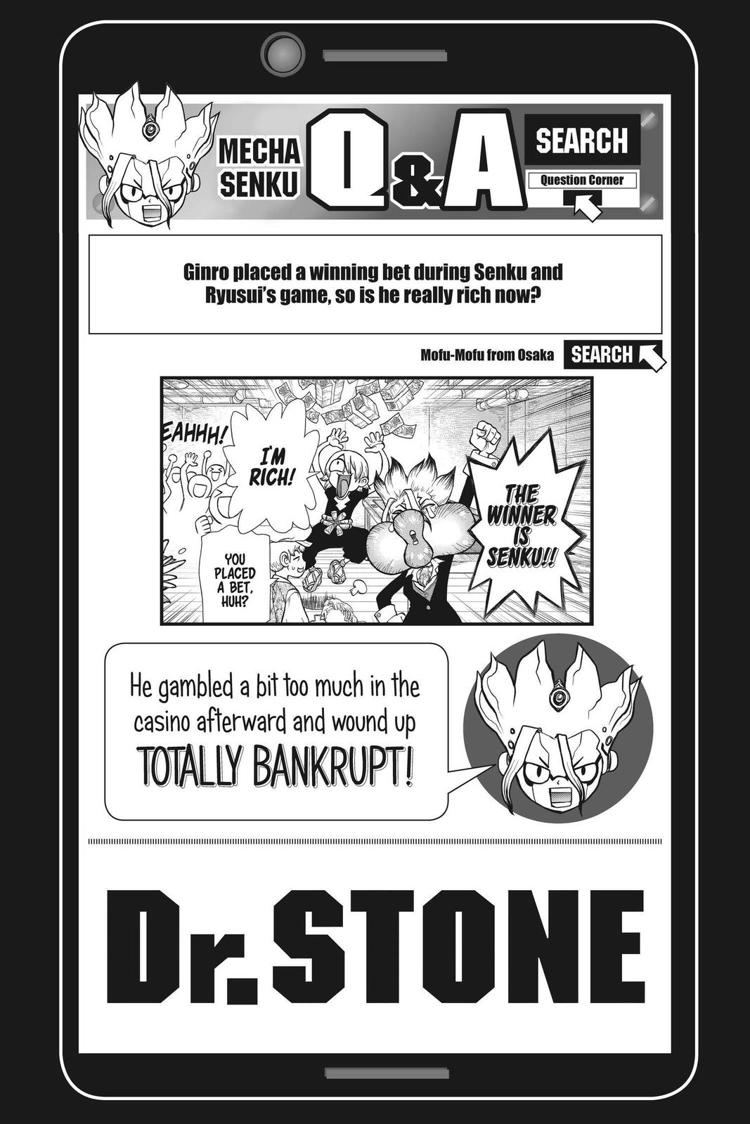 Dr. Stone Chap 150 - Next Chap 151