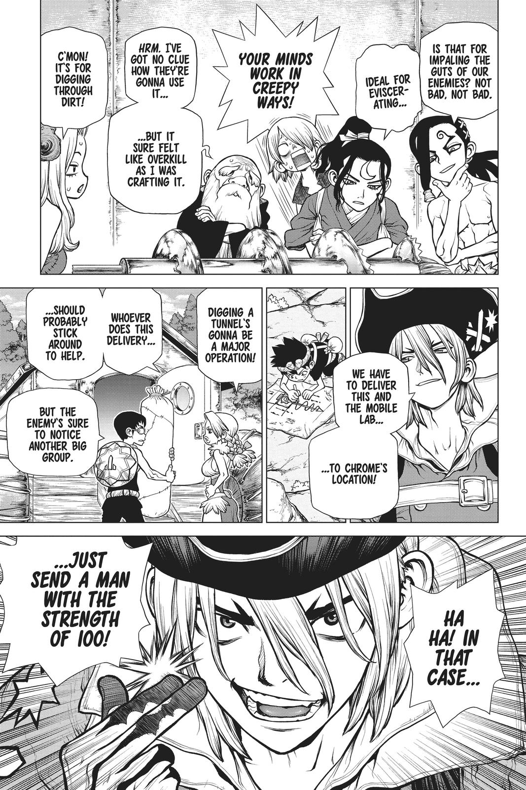 Dr. Stone Chap 162 - Next Chap 163