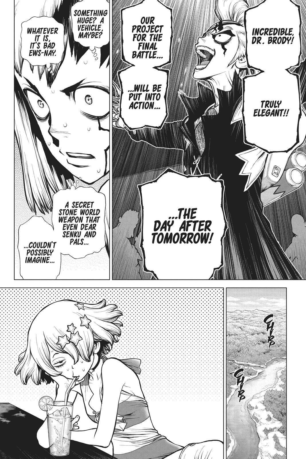 Dr. Stone Chap 163 - Next Chap 164