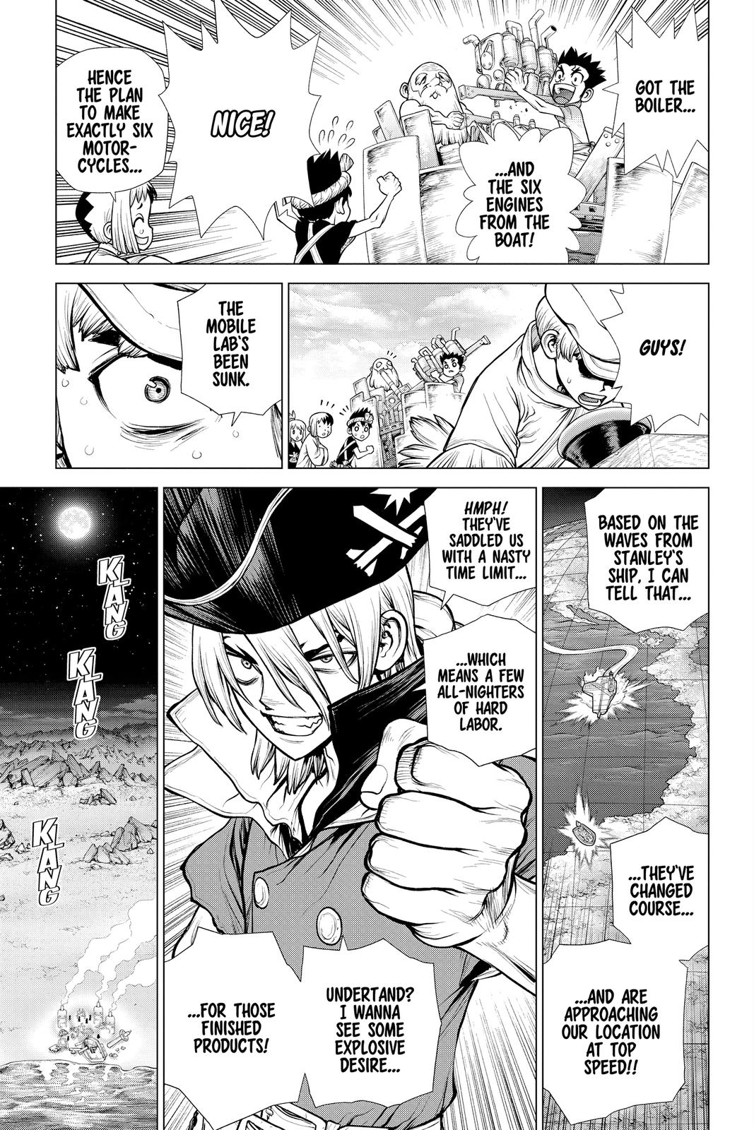 Dr. Stone Chap 175 - Next Chap 176