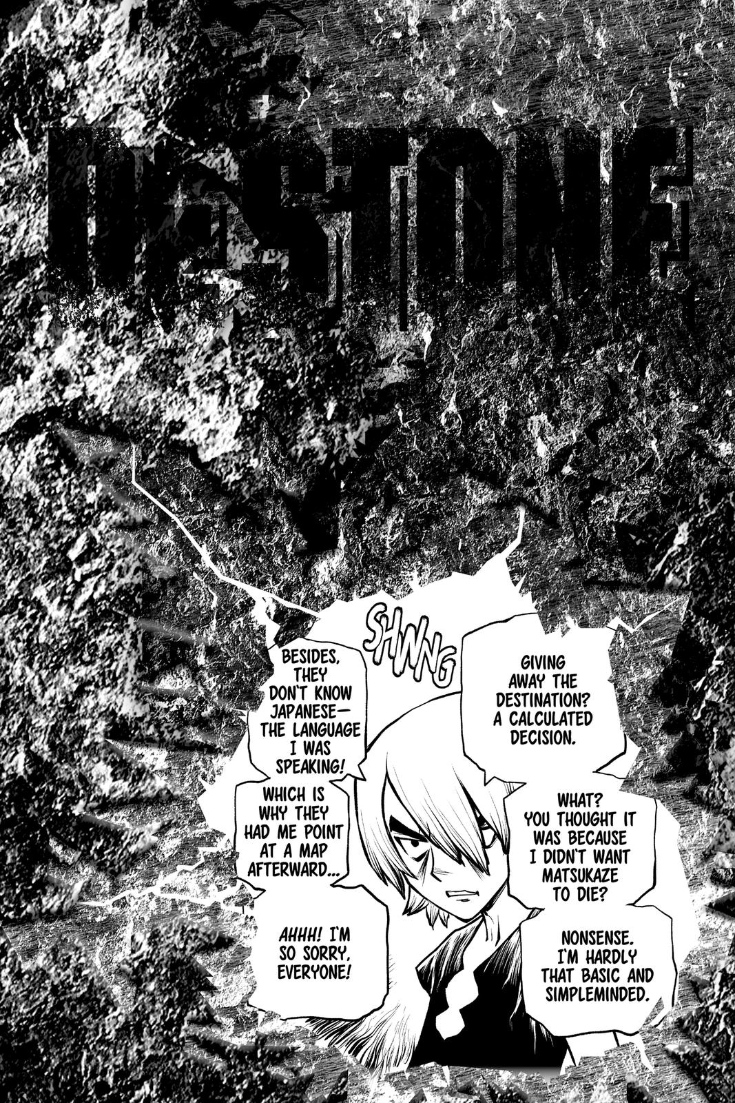 Dr. Stone Chap 170 - Next Chap 171