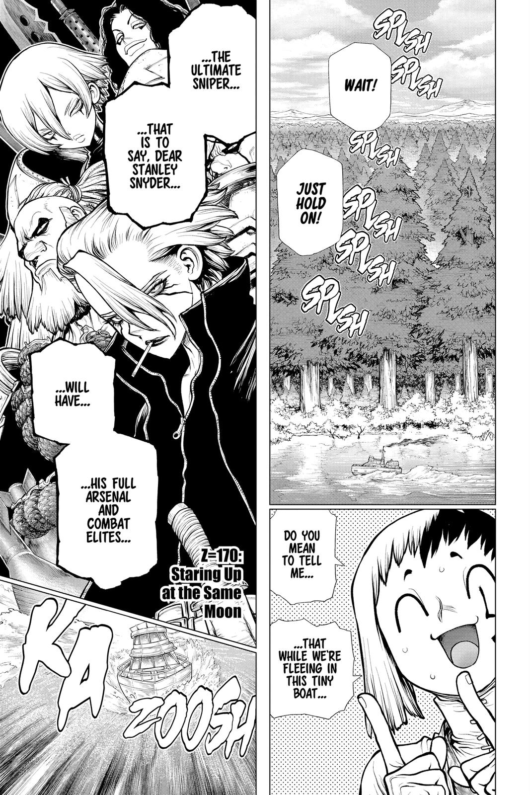 Dr. Stone Chap 170 - Next Chap 171