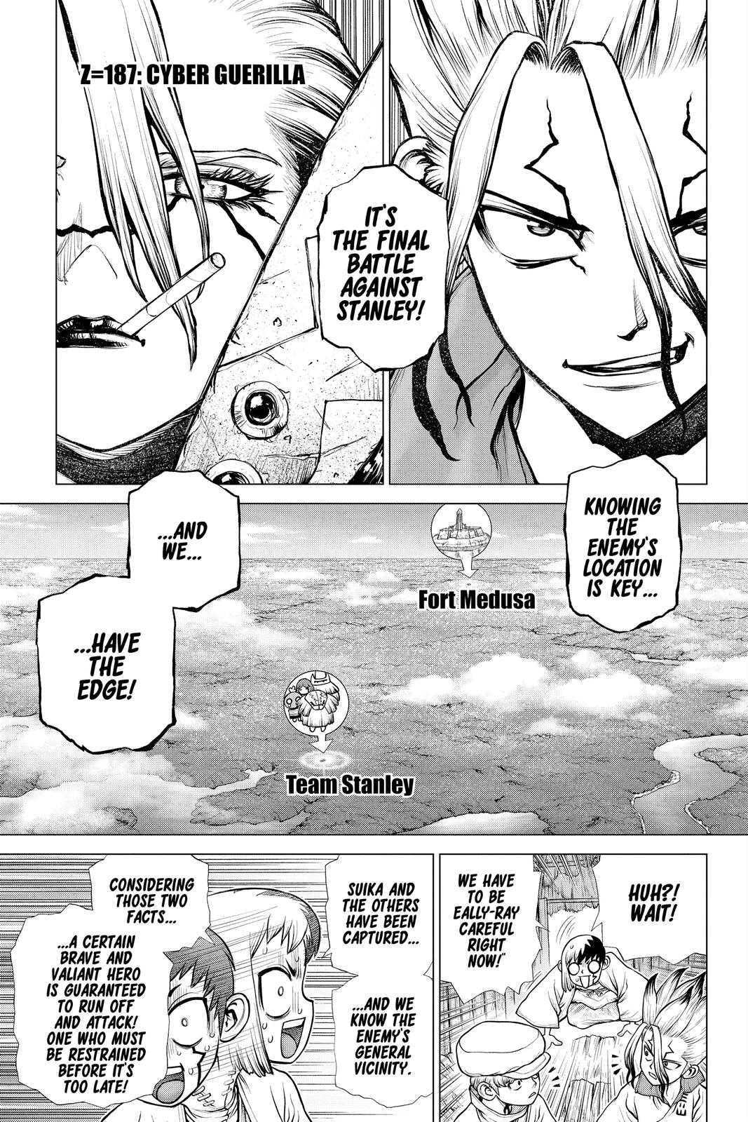 Dr. Stone Chap 187 - Next Chap 188