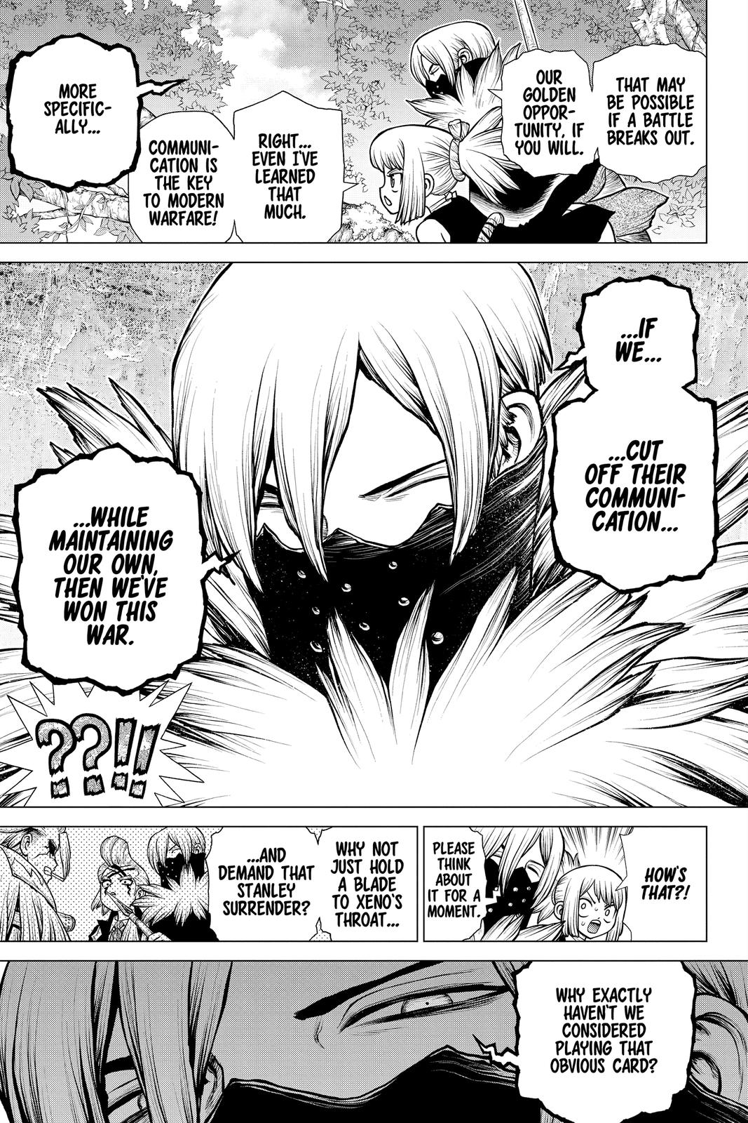 Dr. Stone Chap 187 - Next Chap 188