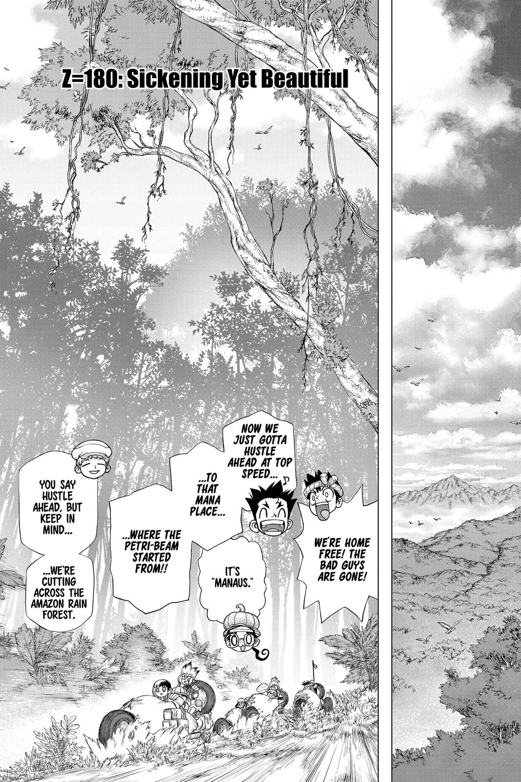 Dr. Stone Chap 180 - Next Chap 181