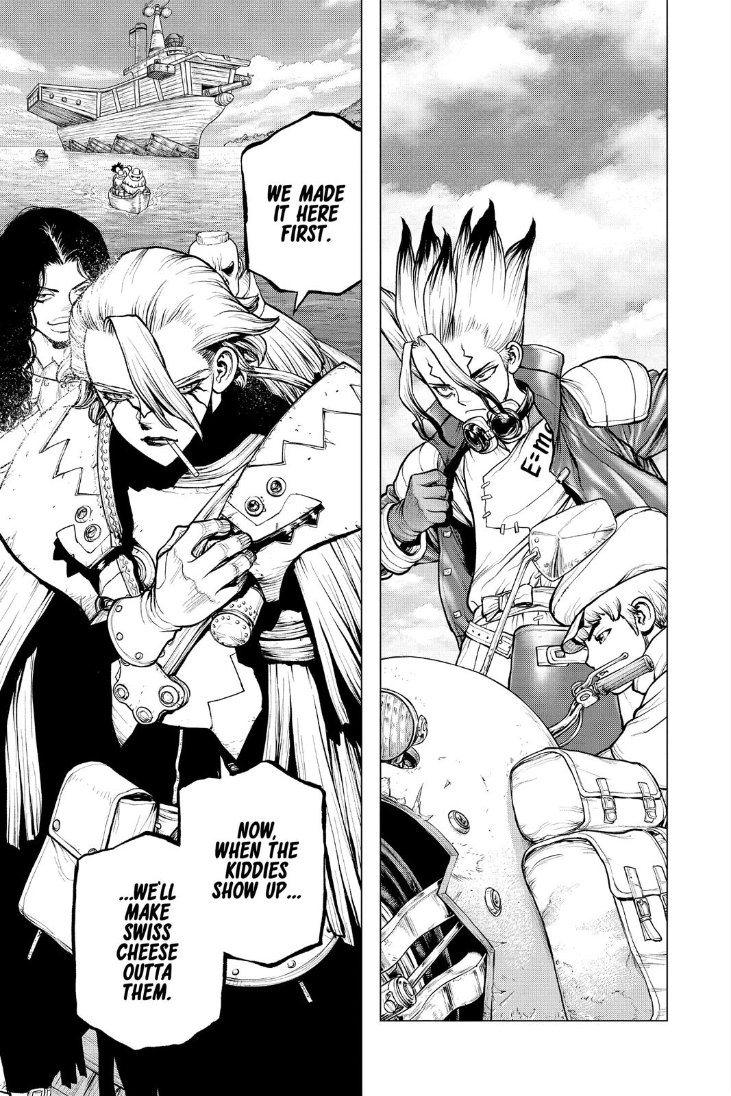 Dr. Stone Chap 183 - Next Chap 184