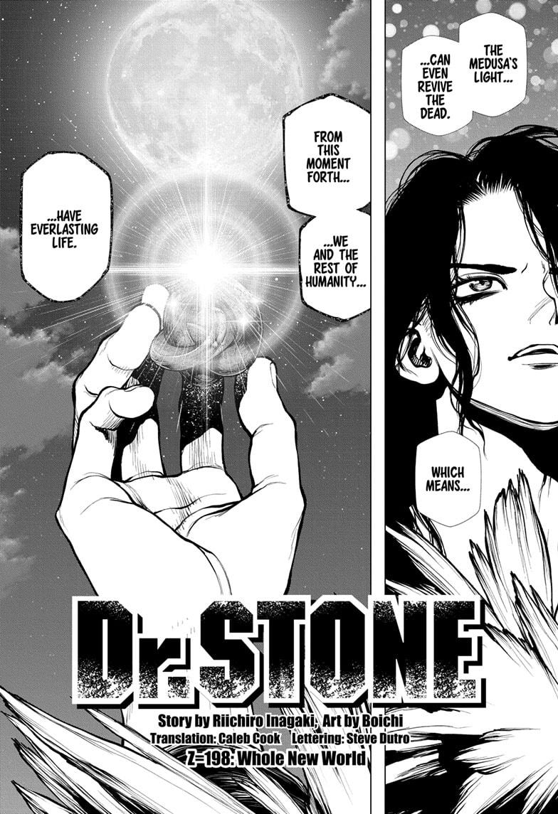 Dr. Stone Chap 198 - Next Chap 199