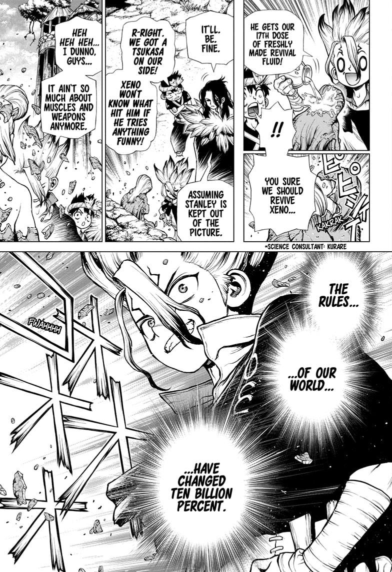 Dr. Stone Chap 198 - Next Chap 199