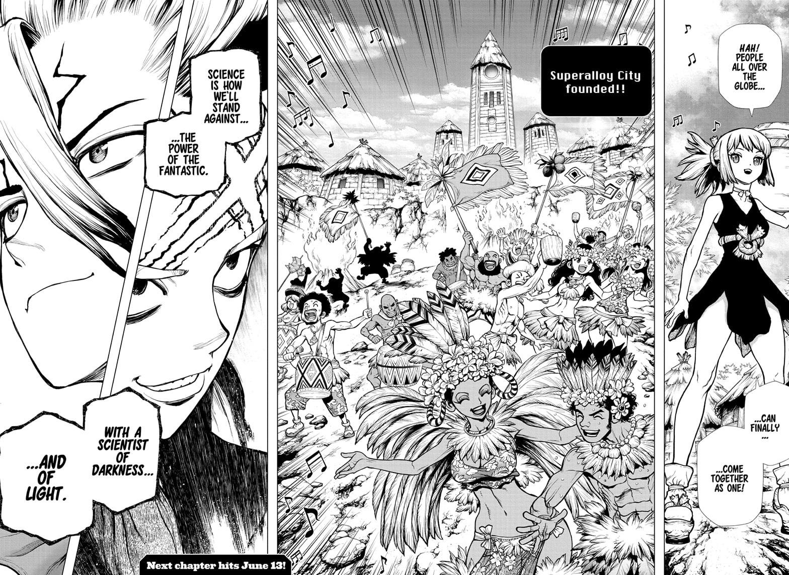 Dr. Stone Chap 199 - Next Chap 200