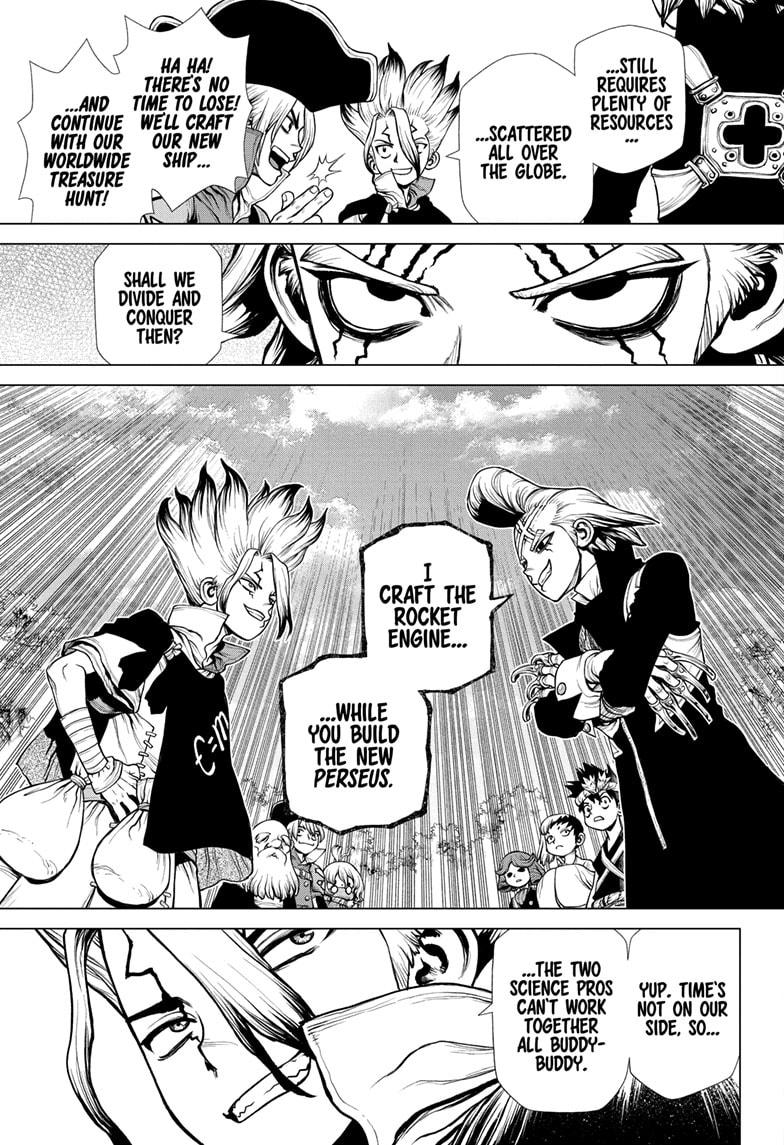 Dr. Stone Chap 199 - Next Chap 200