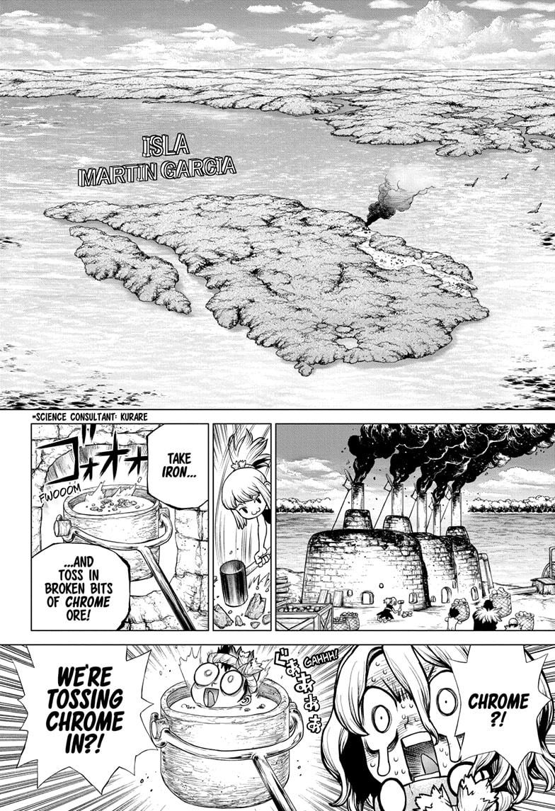 Dr. Stone Chap 199 - Next Chap 200