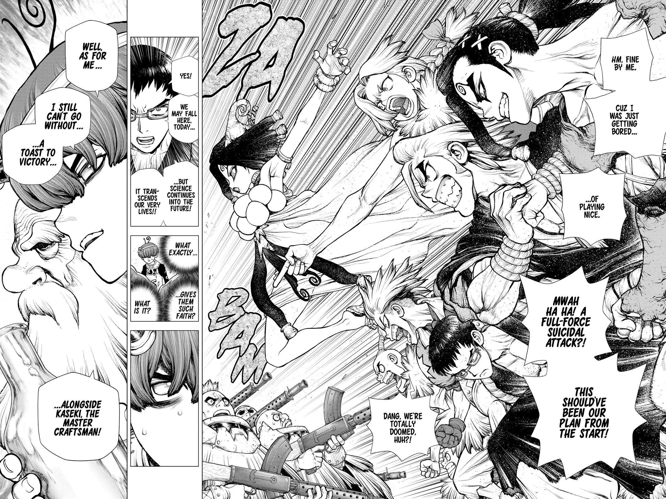 Dr. Stone Chap 190 - Next Chap 191