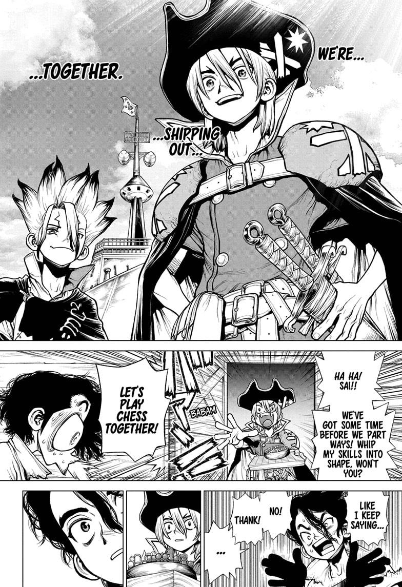 Dr. Stone Chap 207 - Next Chap 208