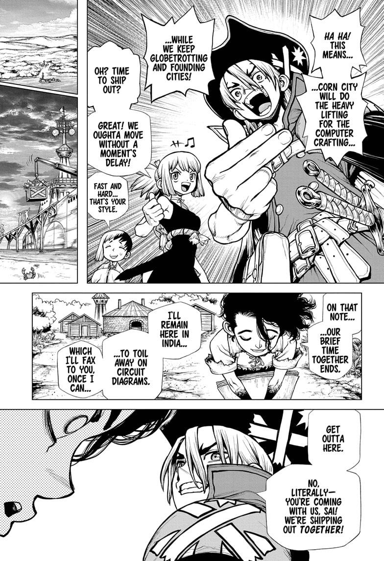 Dr. Stone Chap 207 - Next Chap 208