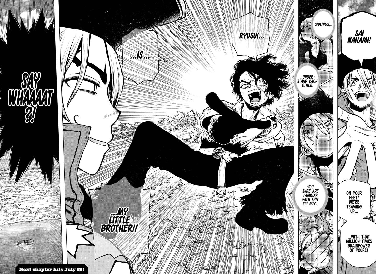 Dr. Stone Chap 204 - Next Chap 205