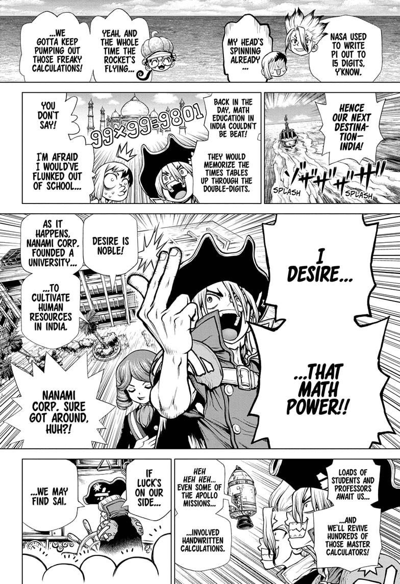 Dr. Stone Chap 204 - Next Chap 205