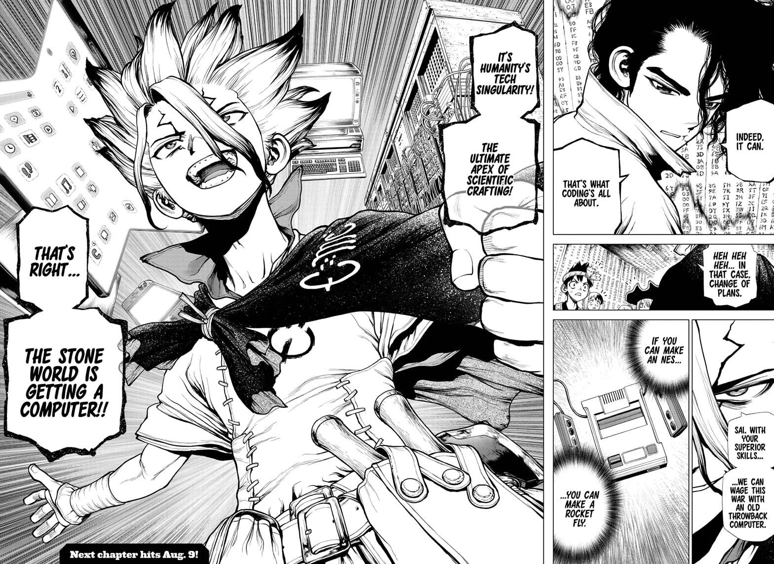 Dr. Stone Chap 205 - Next Chap 206
