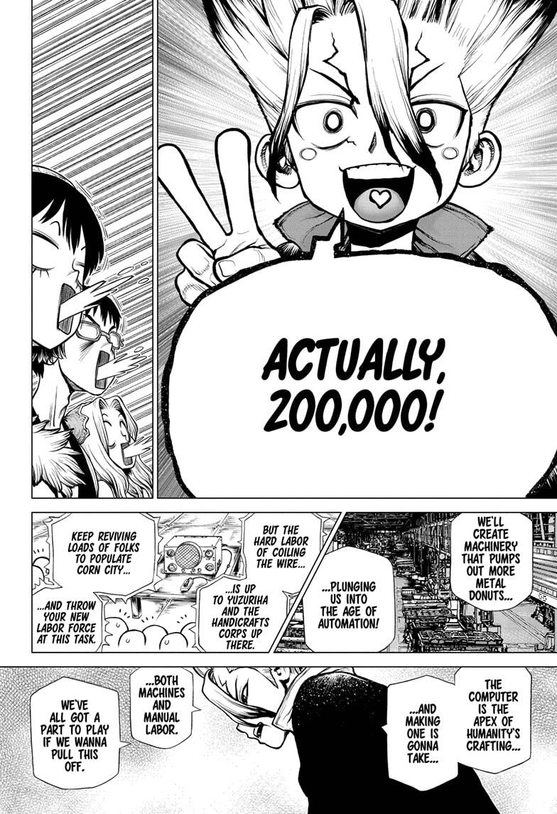 Dr. Stone Chap 206 - Next Chap 207