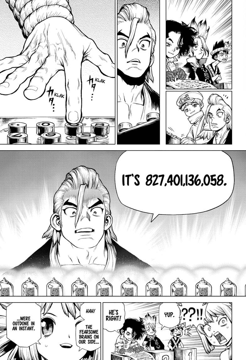Dr. Stone Chap 208 - Next Chap 209