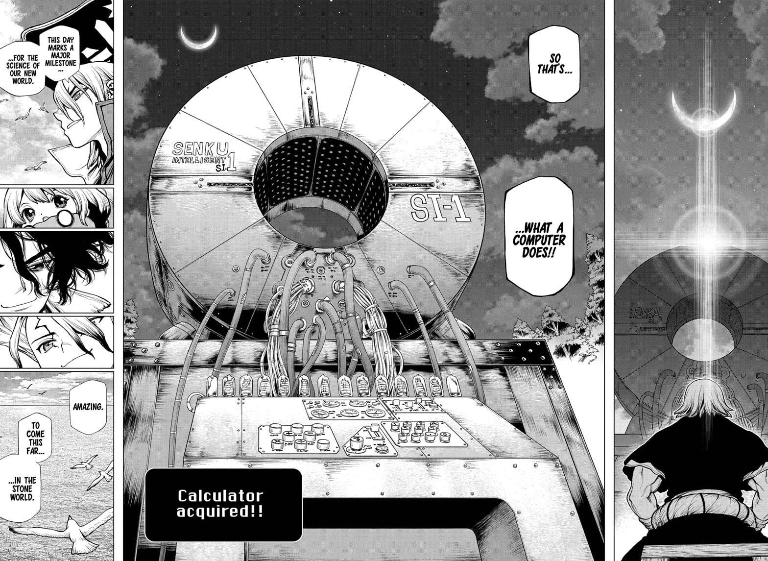 Dr. Stone Chap 208 - Next Chap 209