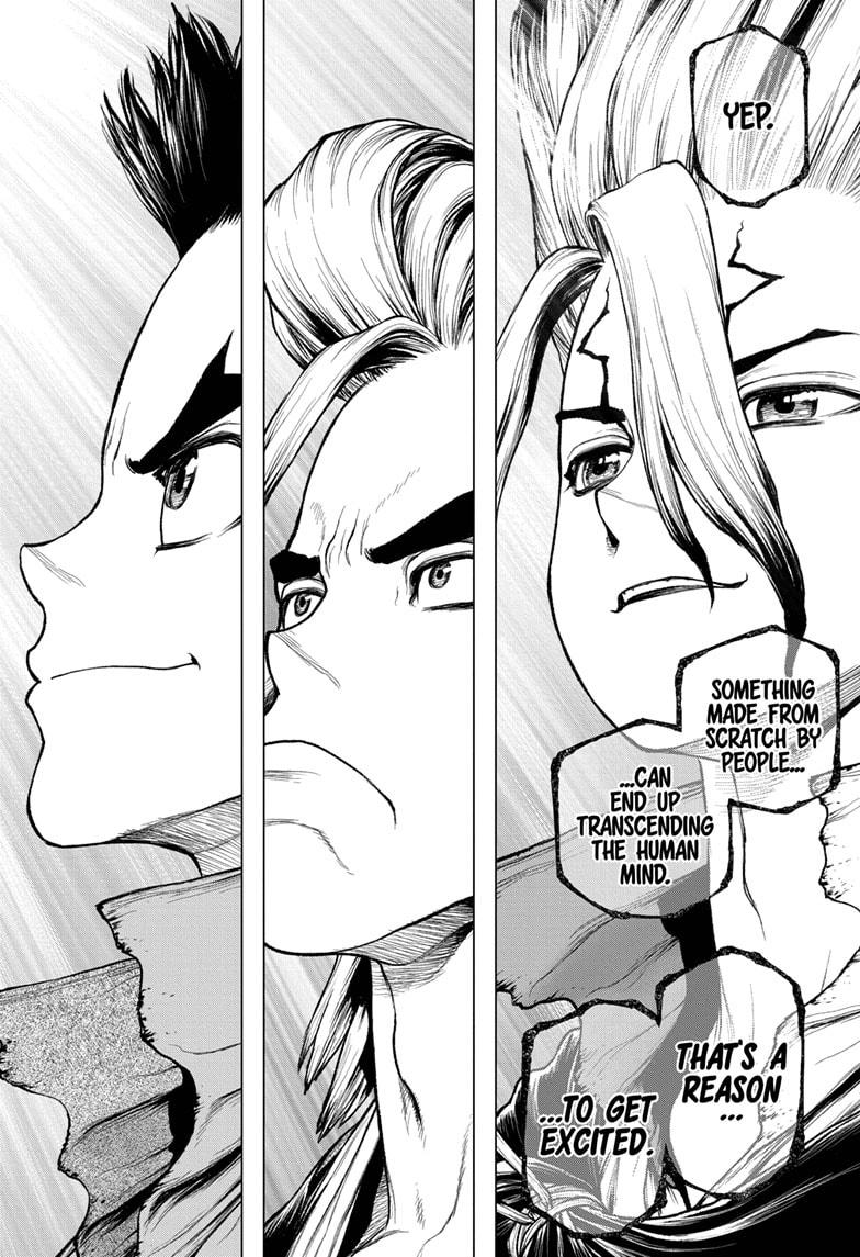 Dr. Stone Chap 208 - Next Chap 209