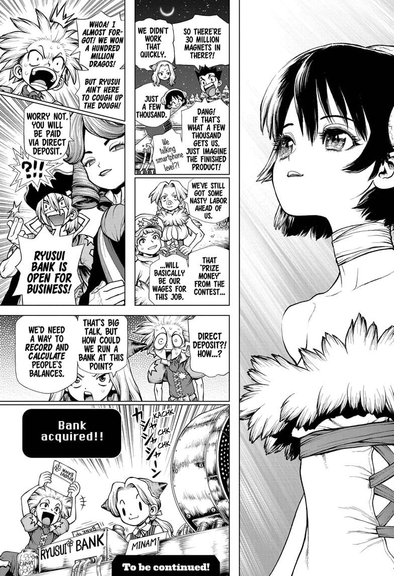 Dr. Stone Chap 208 - Next Chap 209